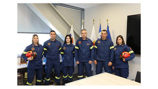 Donation of personal protective equipment by the John S. Latsis Public Benefit Foundation and the Athina I. Martinou Foundation to 3,000 volunteer firefighters of the Hellenic Fire Service
