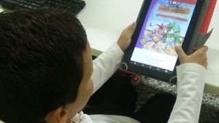 "An interactive fairy tale: A trip tale to the imaginary world of the little reading lover"