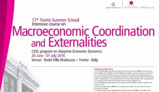 17ο Διεθνές Θερινό Σχολείο "Intensive Course on Macroeconomic Coordination and Externalities"