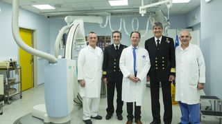 Donation of the new Angiographic System and Announcement of the “Collaborating for Health” Programme