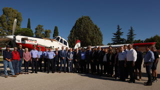 The Ministry for Climate Crisis and Civil Protection gives thanks to the Hellenic Bank Association and the Latsis Foundation for their contribution during this year’s firefighting season 